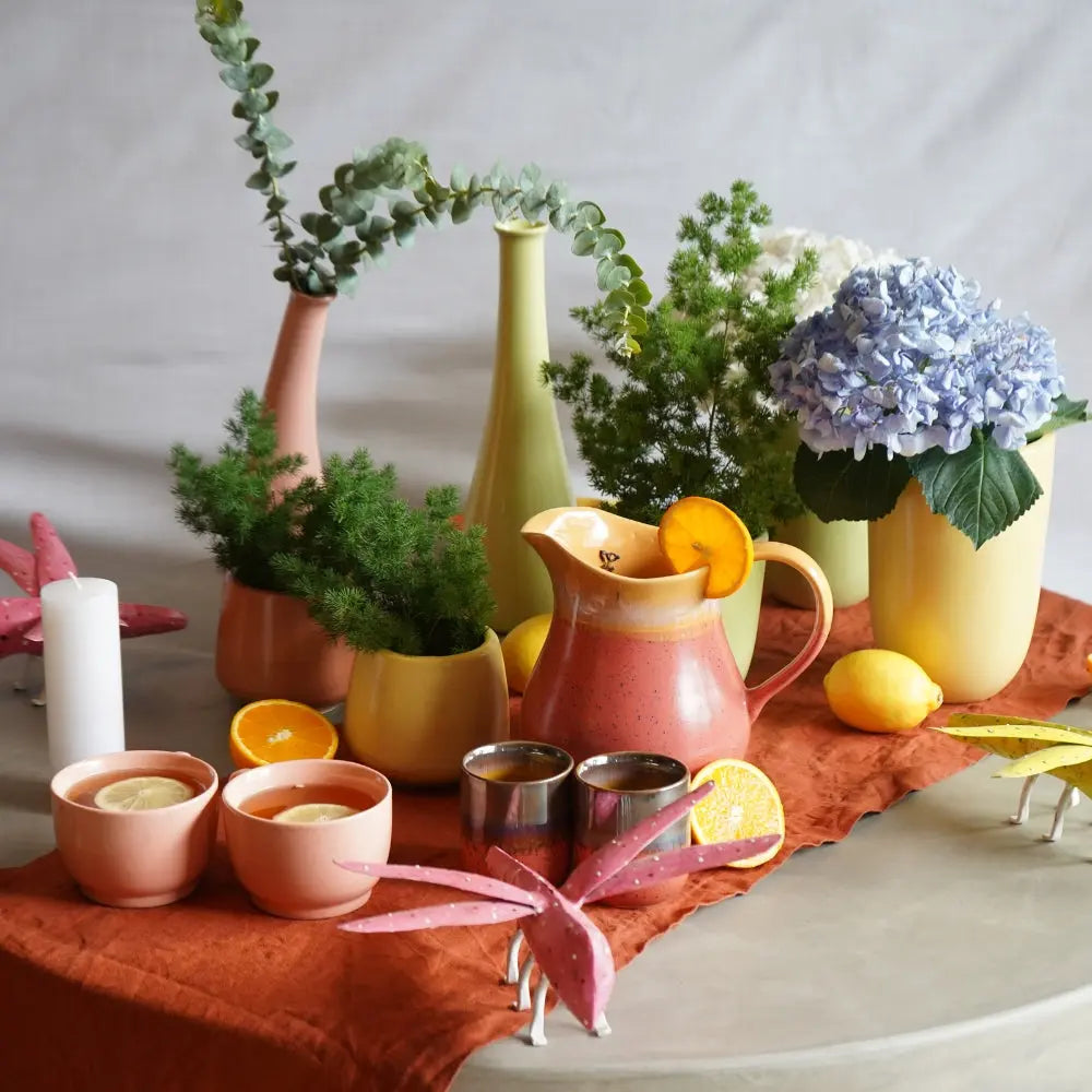 Stoneware Green Planter | Medium