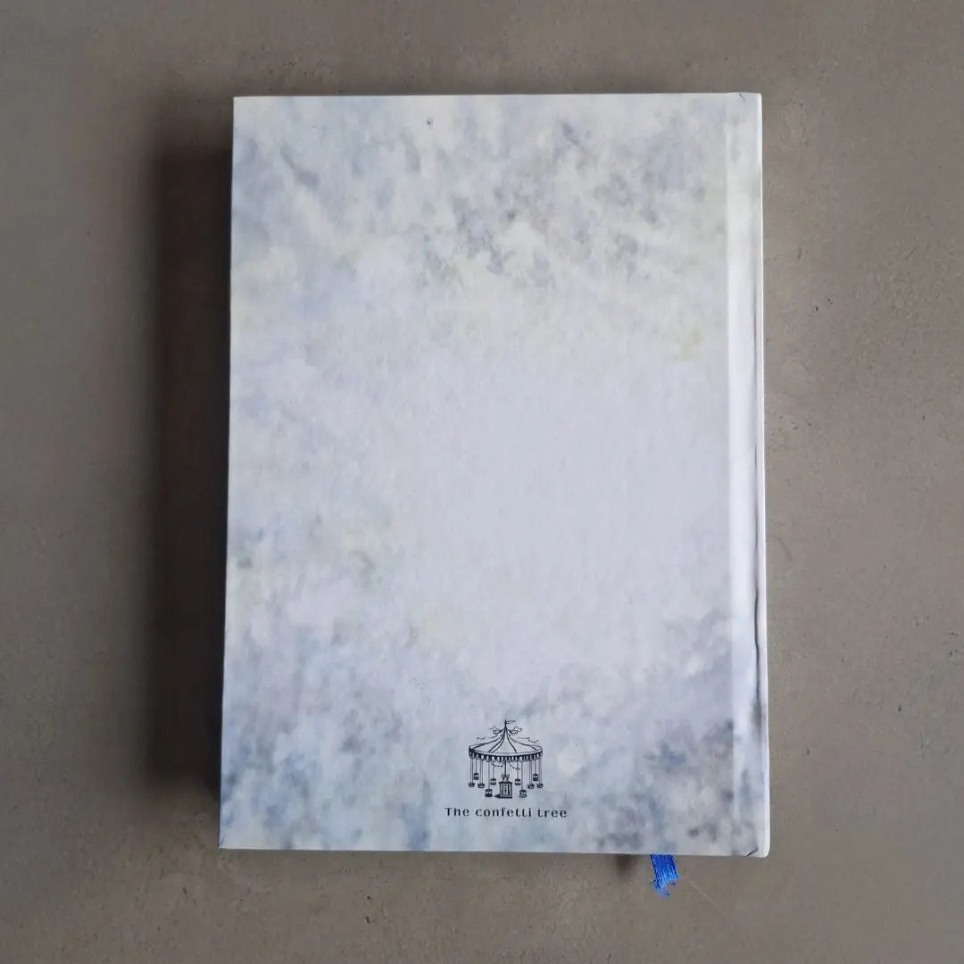 Hardbound Notebook - A5, 192 Plain Maplitho Pages, Watercolor Cover