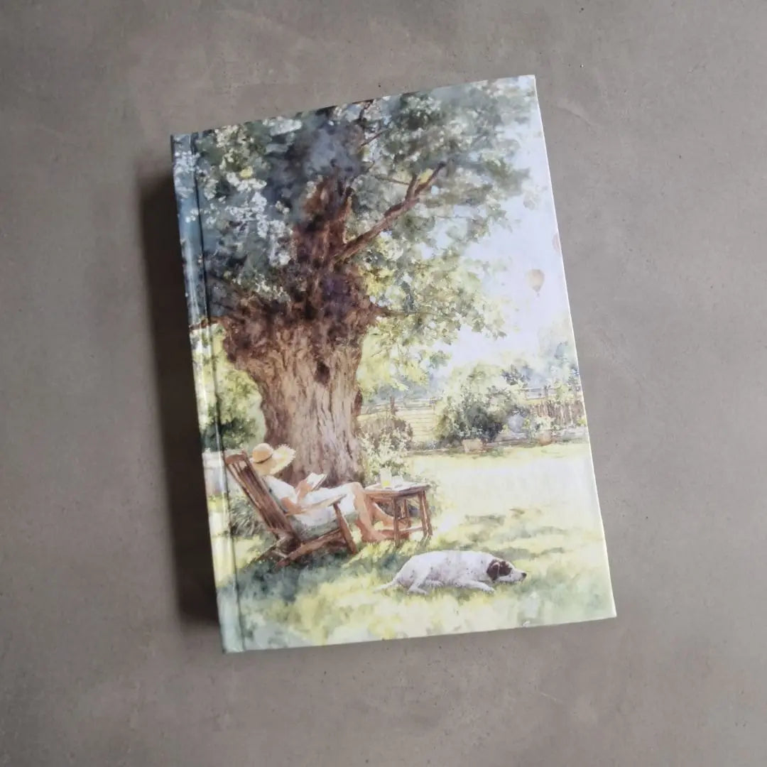 Hardbound Notebook - A5, 192 Plain Pages