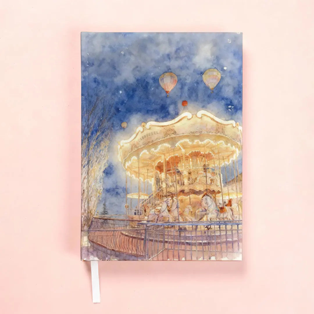 Hardbound Notebook - A5, 192 Plain Pages