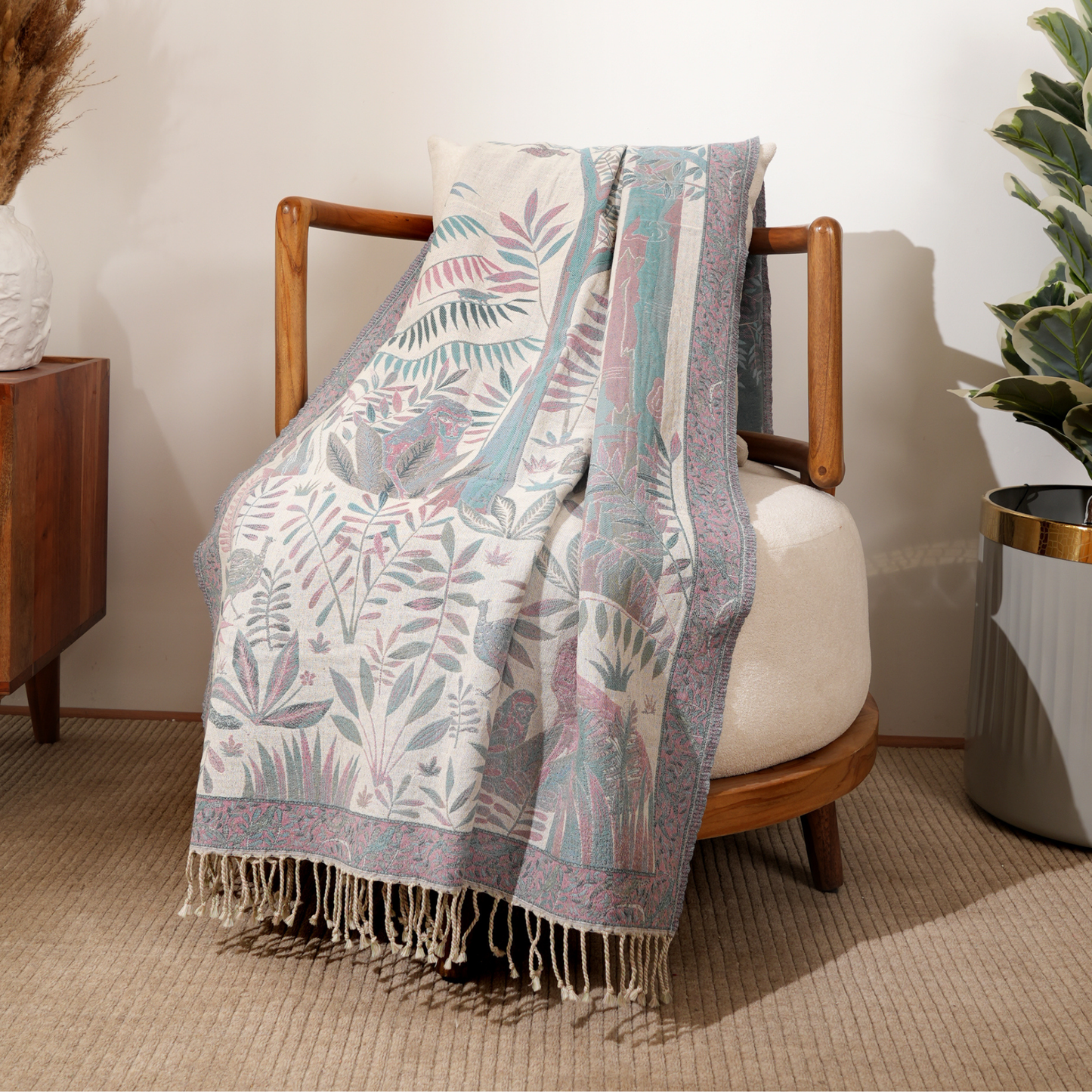 Whispering Forrest Throw 125cm x 175cm
