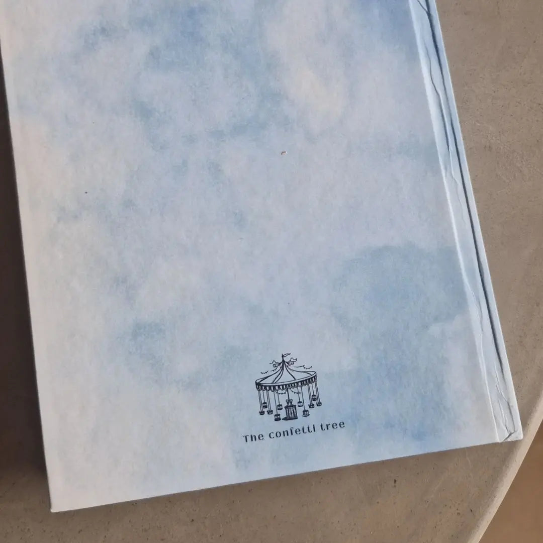 Hardbound Notebook - A5, 192 Plain Pages, Illustrated