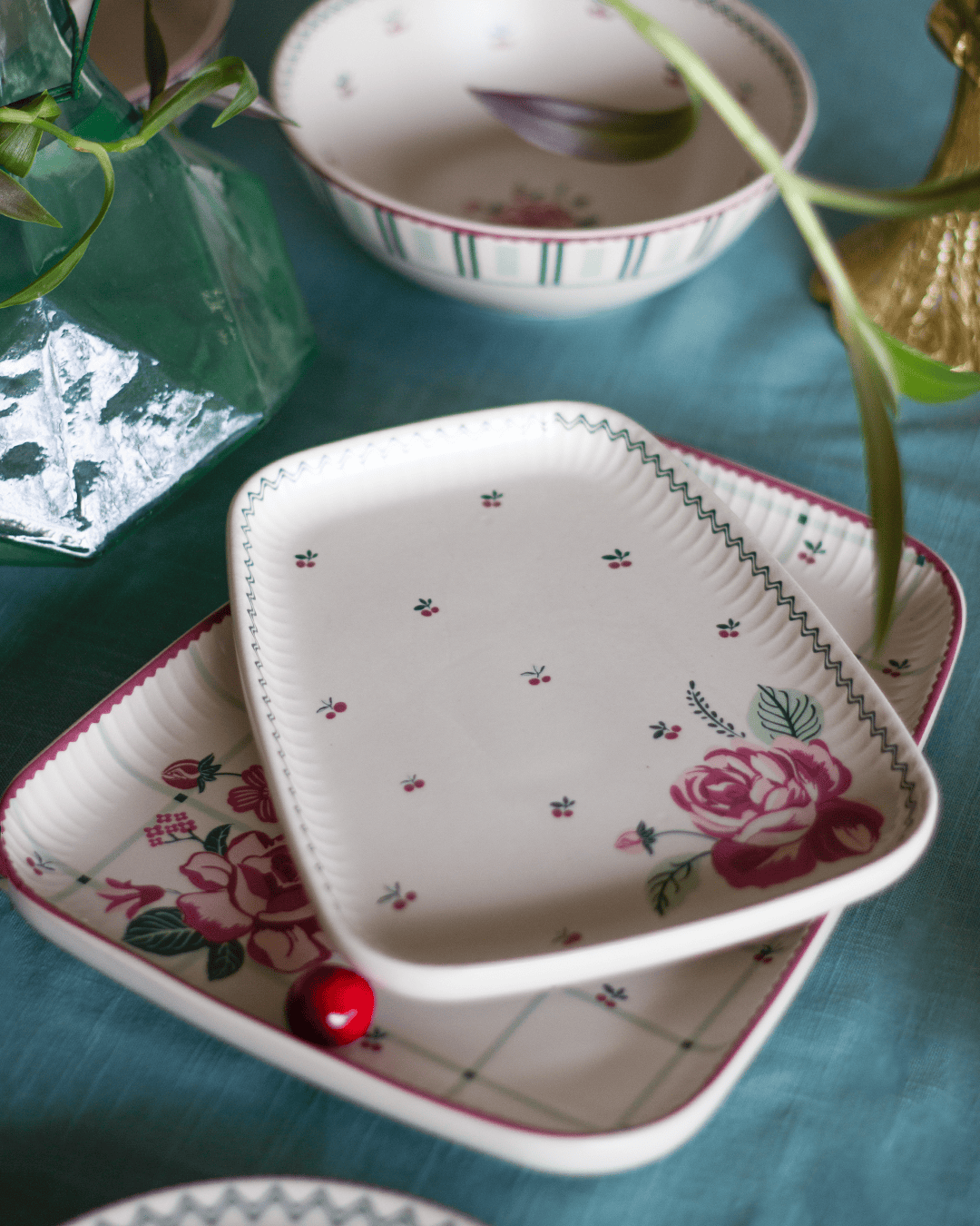 Bloomsberry Ceramic Ravonna Platter