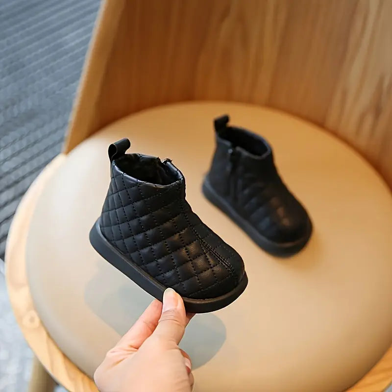 Baby Snow Boots | Soft Sole Fleece-Lined Winter Boots for Boys & Girls