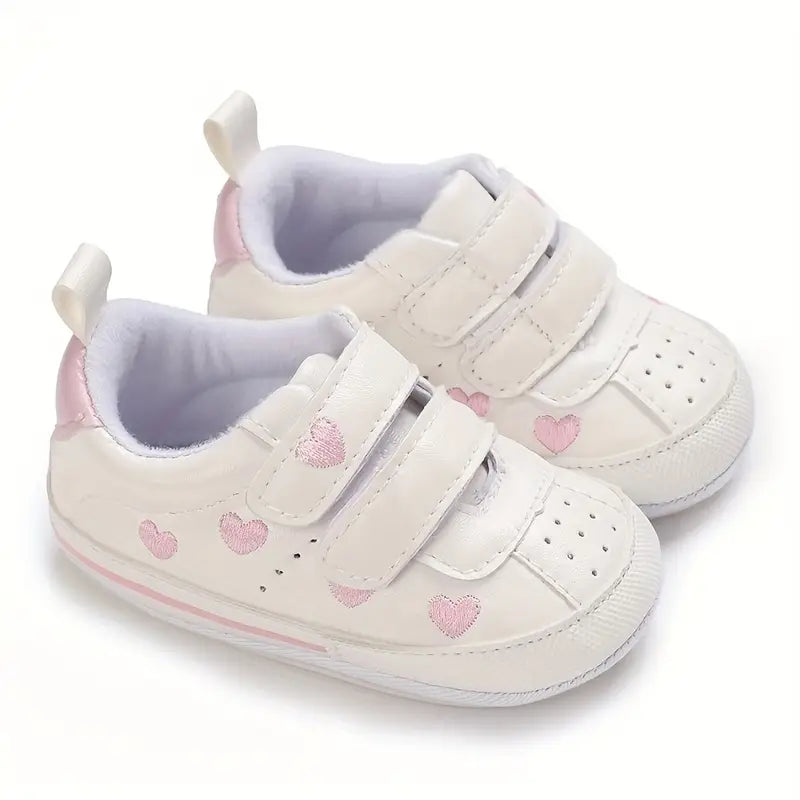 Lightweight Baby Girl Sneakers | Non-Slip Indoor & Outdoor Walking Shoes