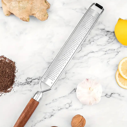 1PC Lemon Zester & Cheese Grater – Stainless Steel Manual Kitchen Tool