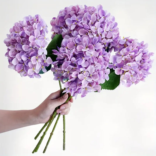 Artificial Hydrangea Flowers - Silk Wedding Bouquet Centerpieces