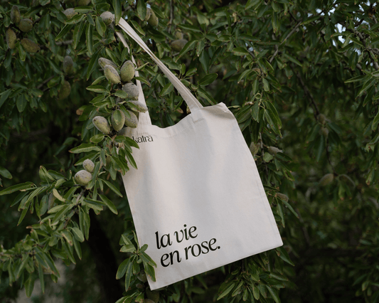 Woven Cotton Tote Bag - Playful Slogans