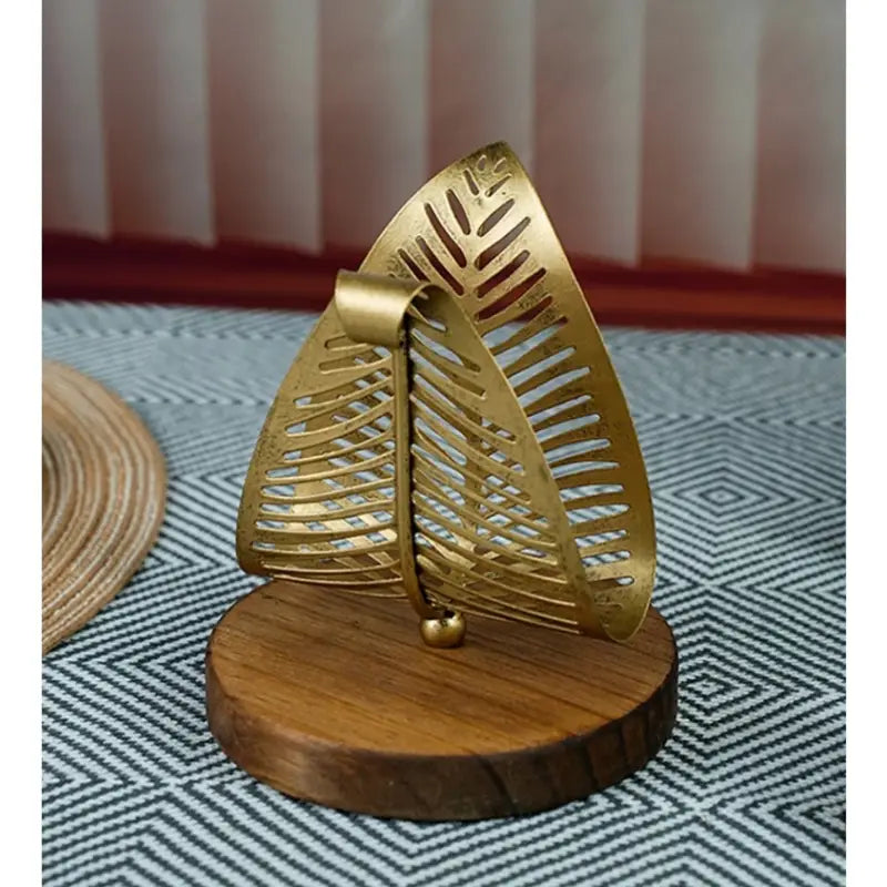 Shaped Napkin Holder - Elegant Tissue Stand Tabletop Decor