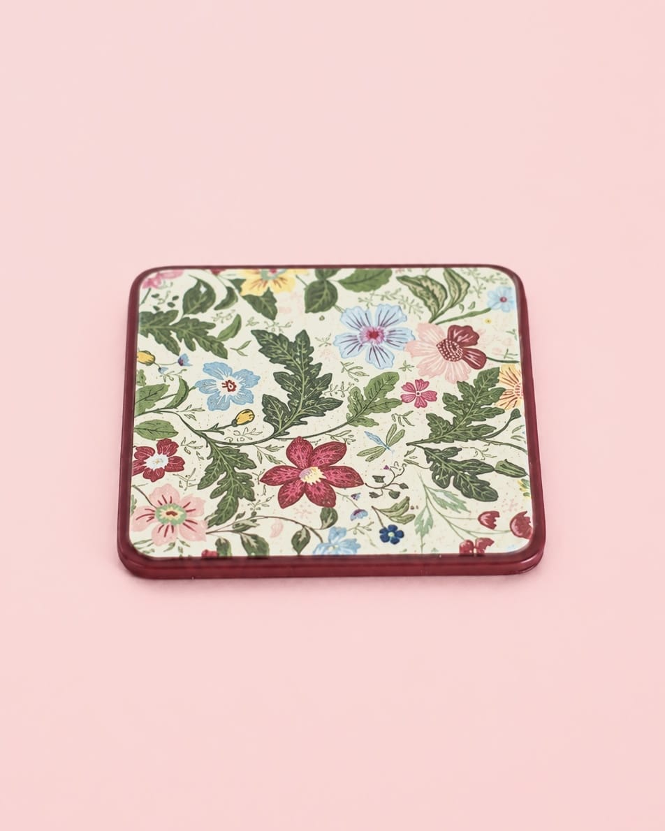 Botanica Vegan Leather Coasters - Set of 4