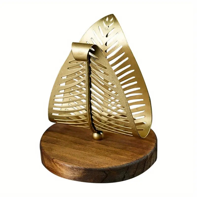 Shaped Napkin Holder - Elegant Tissue Stand Tabletop Decor