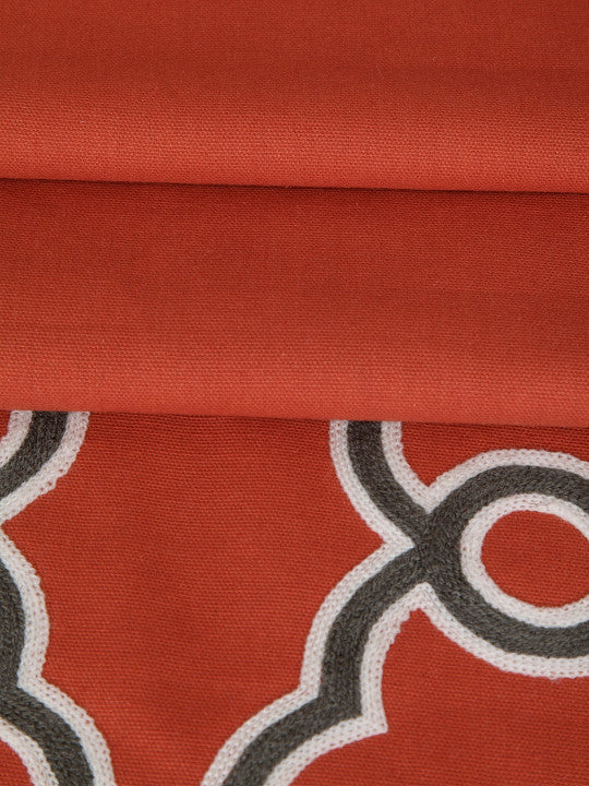Dining Table Accent – Textile Runner – Stitched Cotton – Single Piece