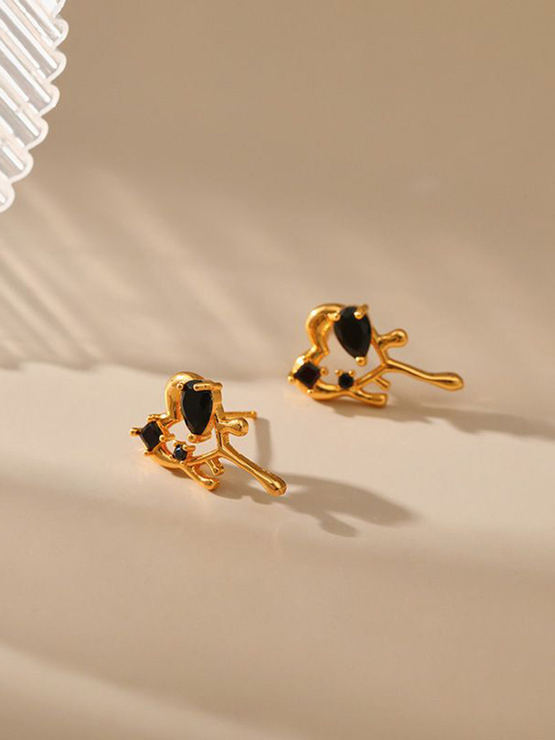 Contemporary Studs – Fashion Earrings – Multicoloured Alloy – Retail Assortment