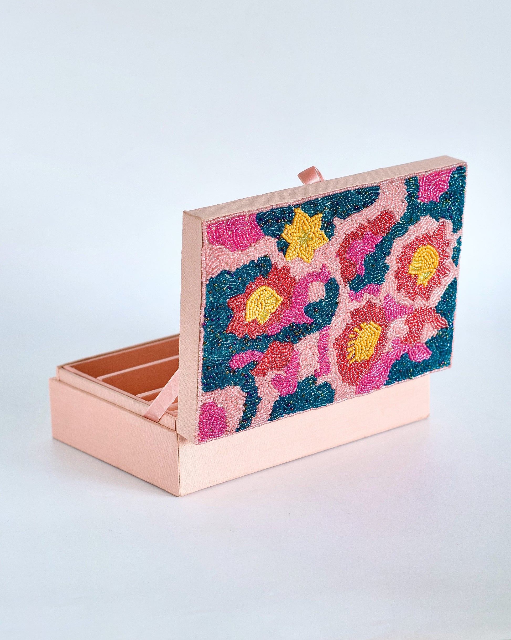 Jazberry Beaded Jewellery Box