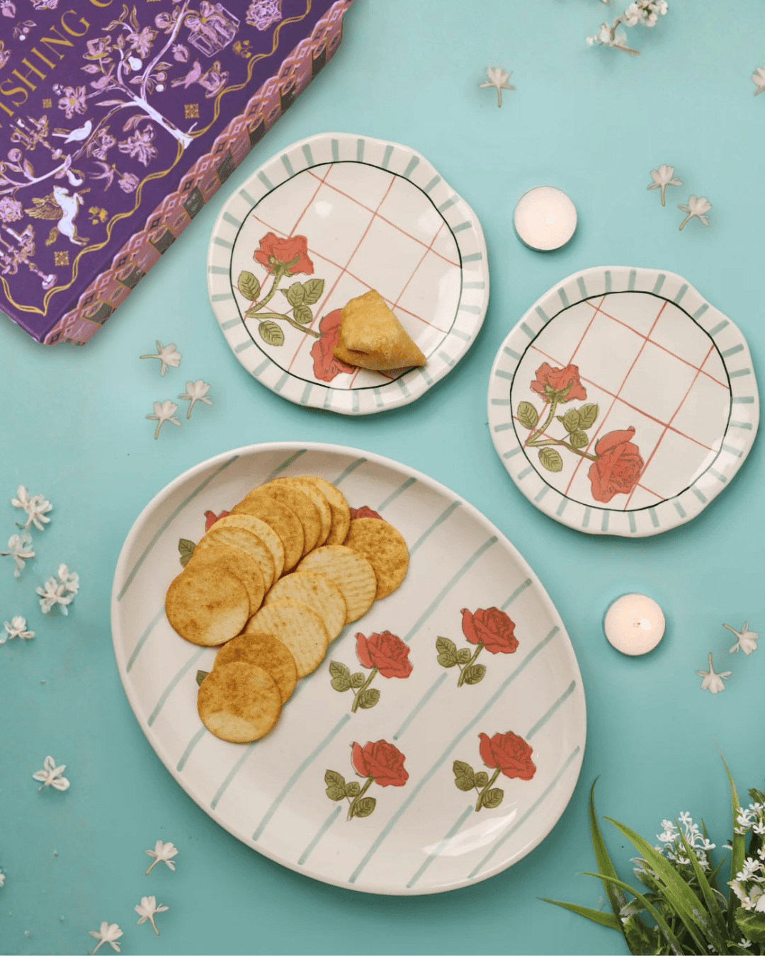 Mini Feast Serving Trays Set