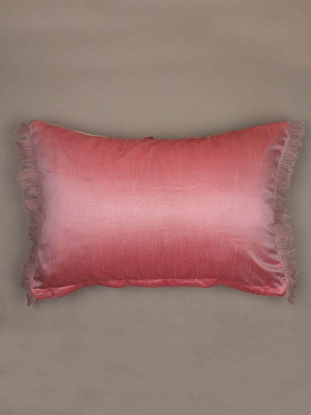 Alice Hand Embroidered Cushion Cover- Mint Green