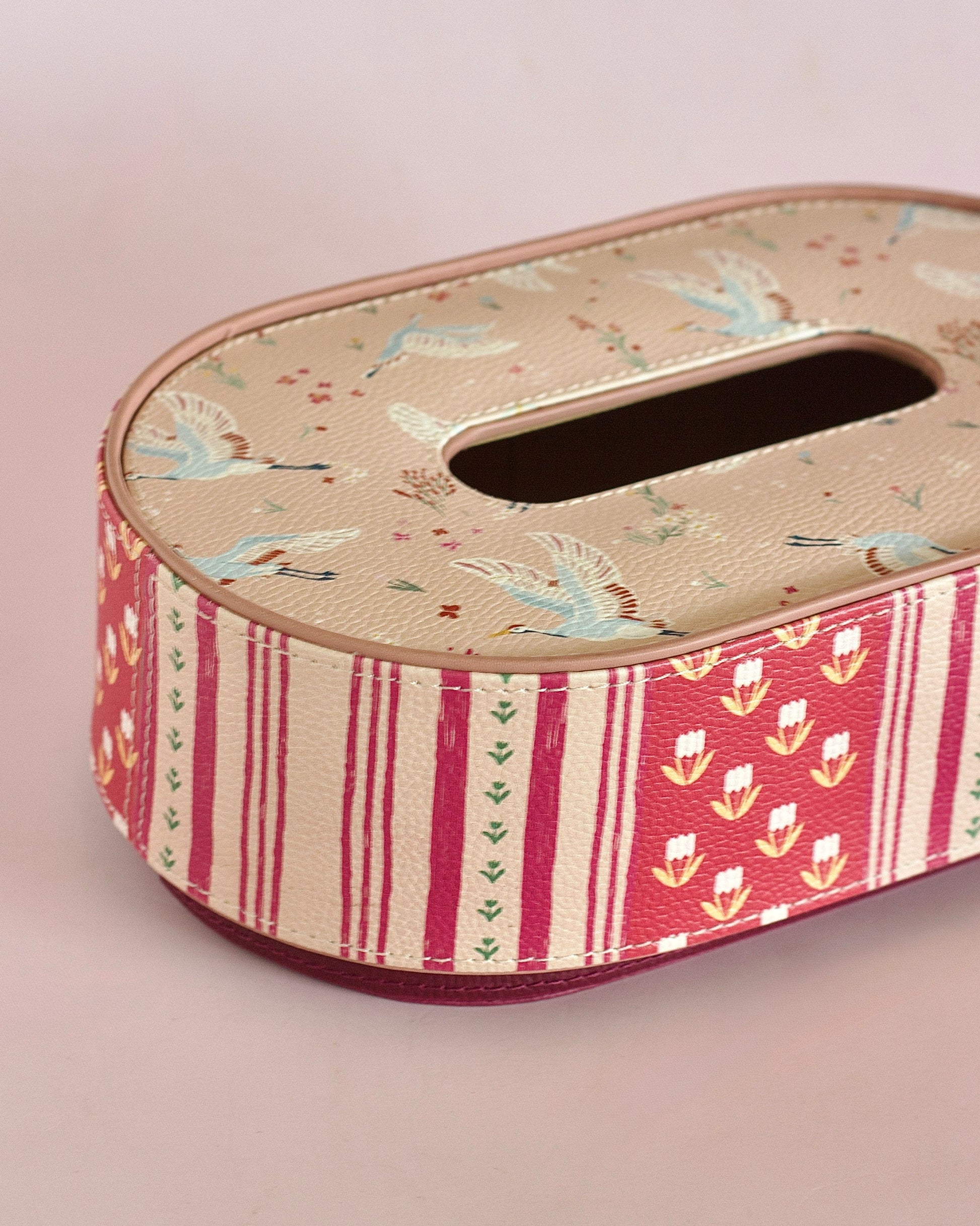 Storage Skylark Vegan Leather Tissue Box