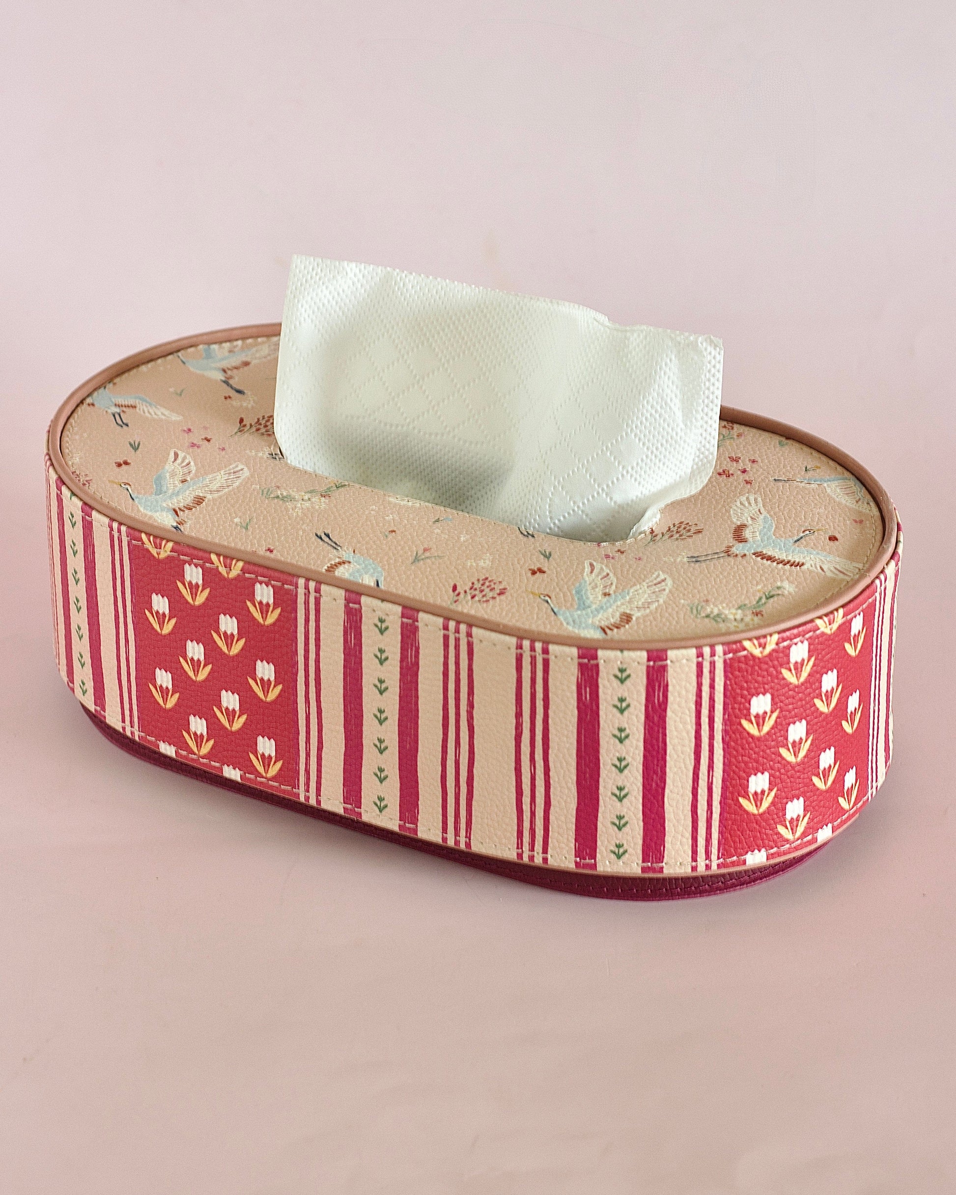 Storage Skylark Vegan Leather Tissue Box