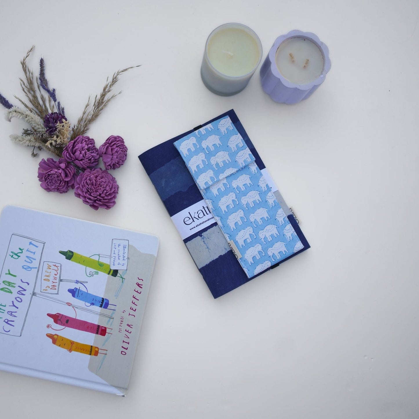 Sustainable Pen case/organizer with elastic band by Ekatra