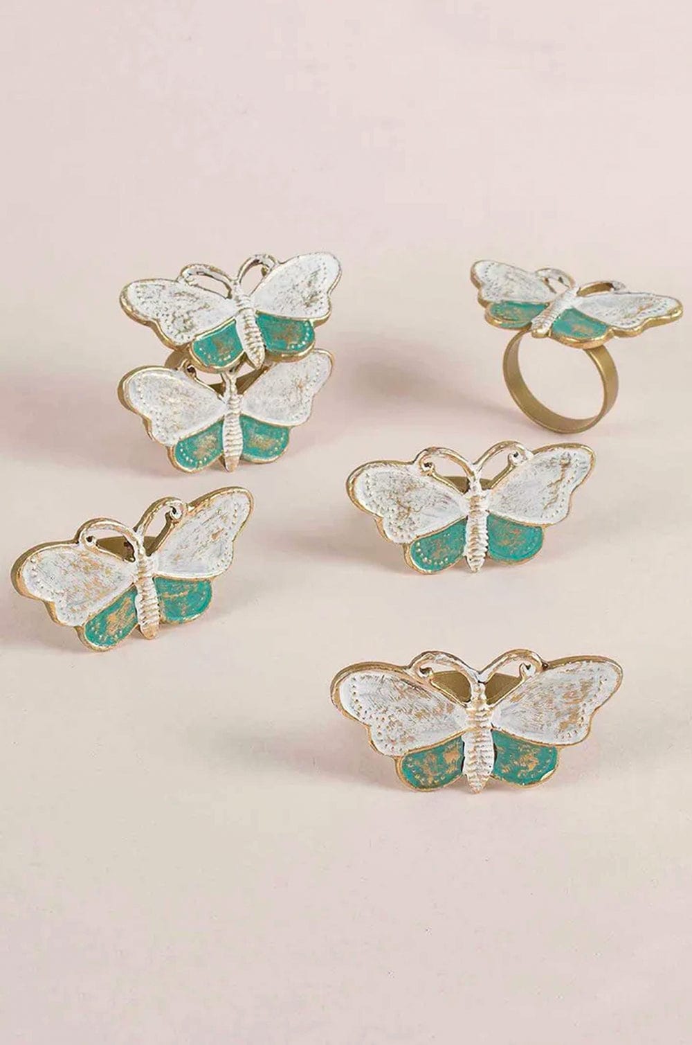 Batty The Butterfly Napkin Ring - Set of 6