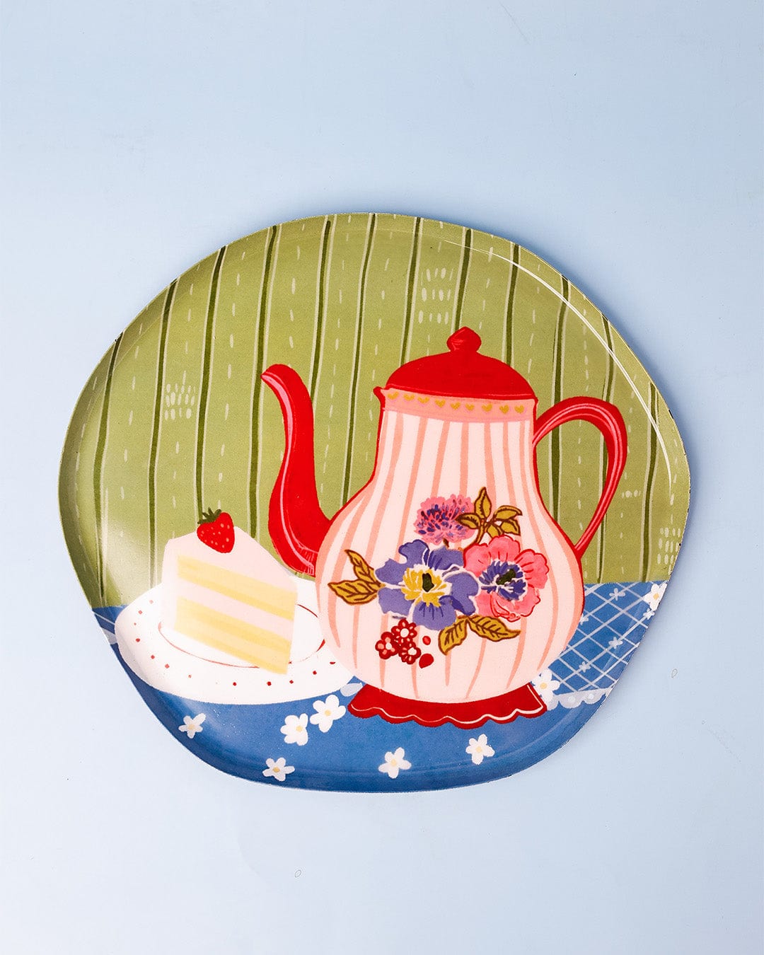 Tea Time Story Wall Plates - Set of 3