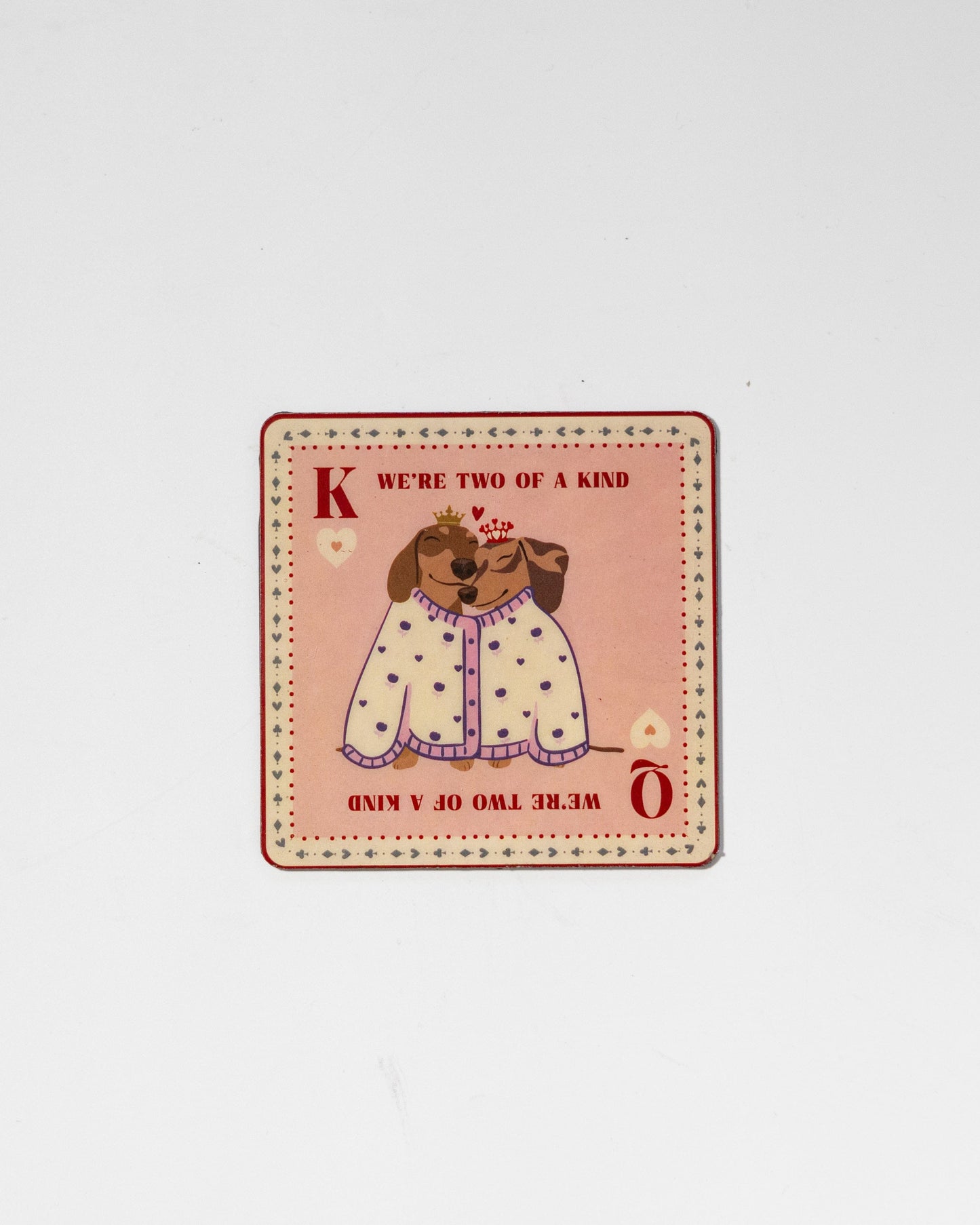 The Royal Hearts Club Metal Coasters & Fridge Magnets