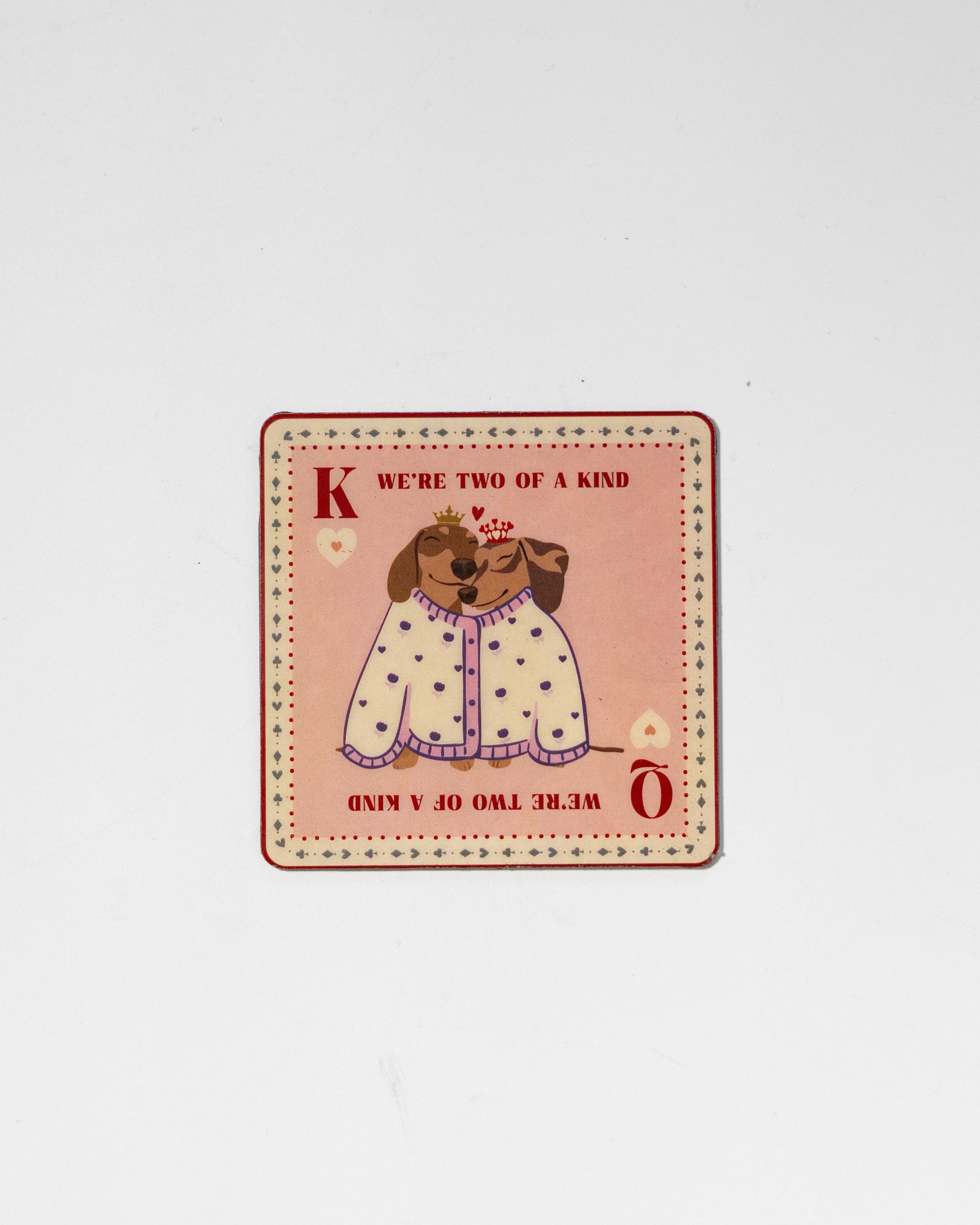 The Royal Hearts Club Metal Coasters & Fridge Magnets