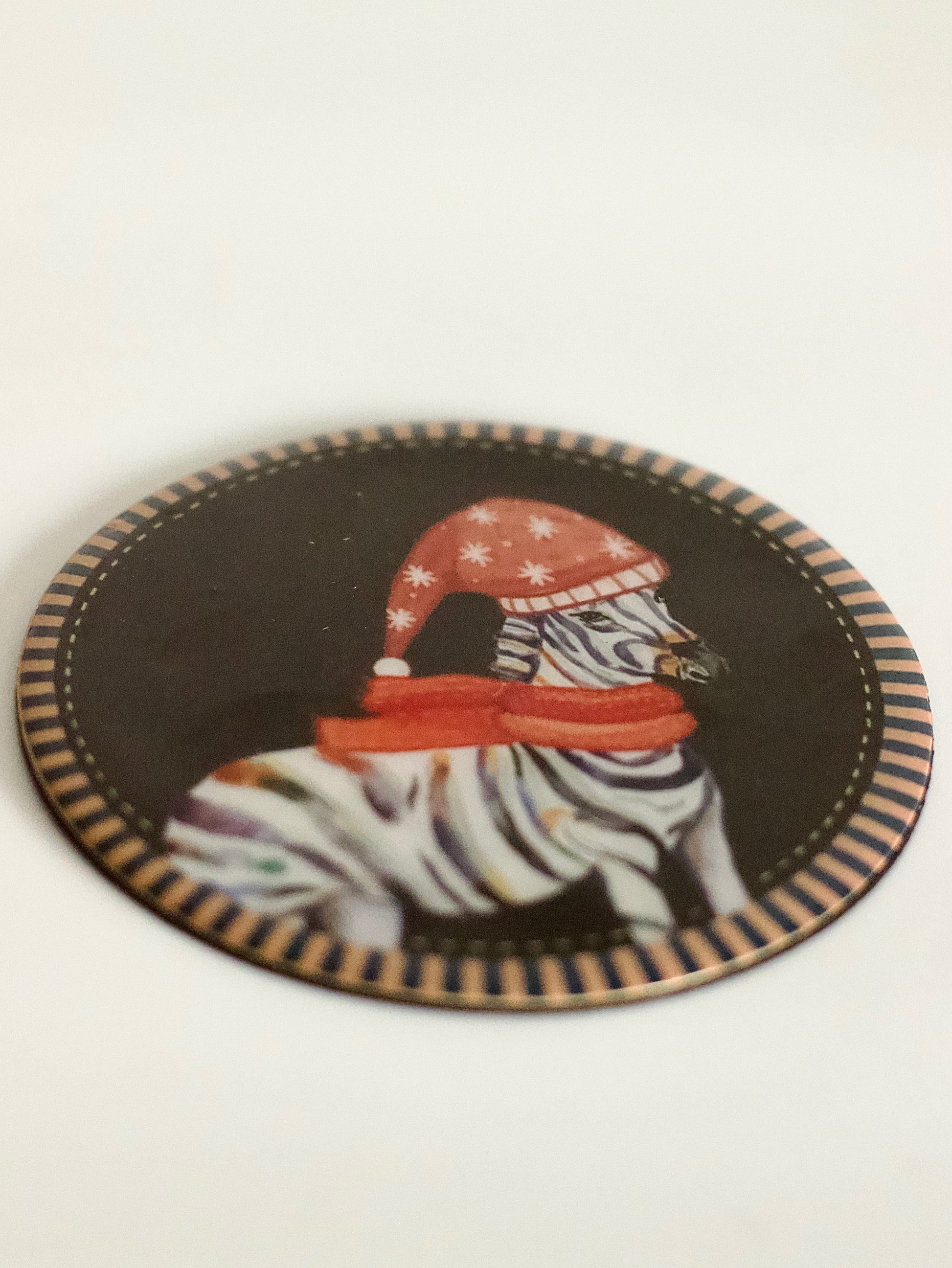 The Xmas Cozy Creatures Coaster Set of 4