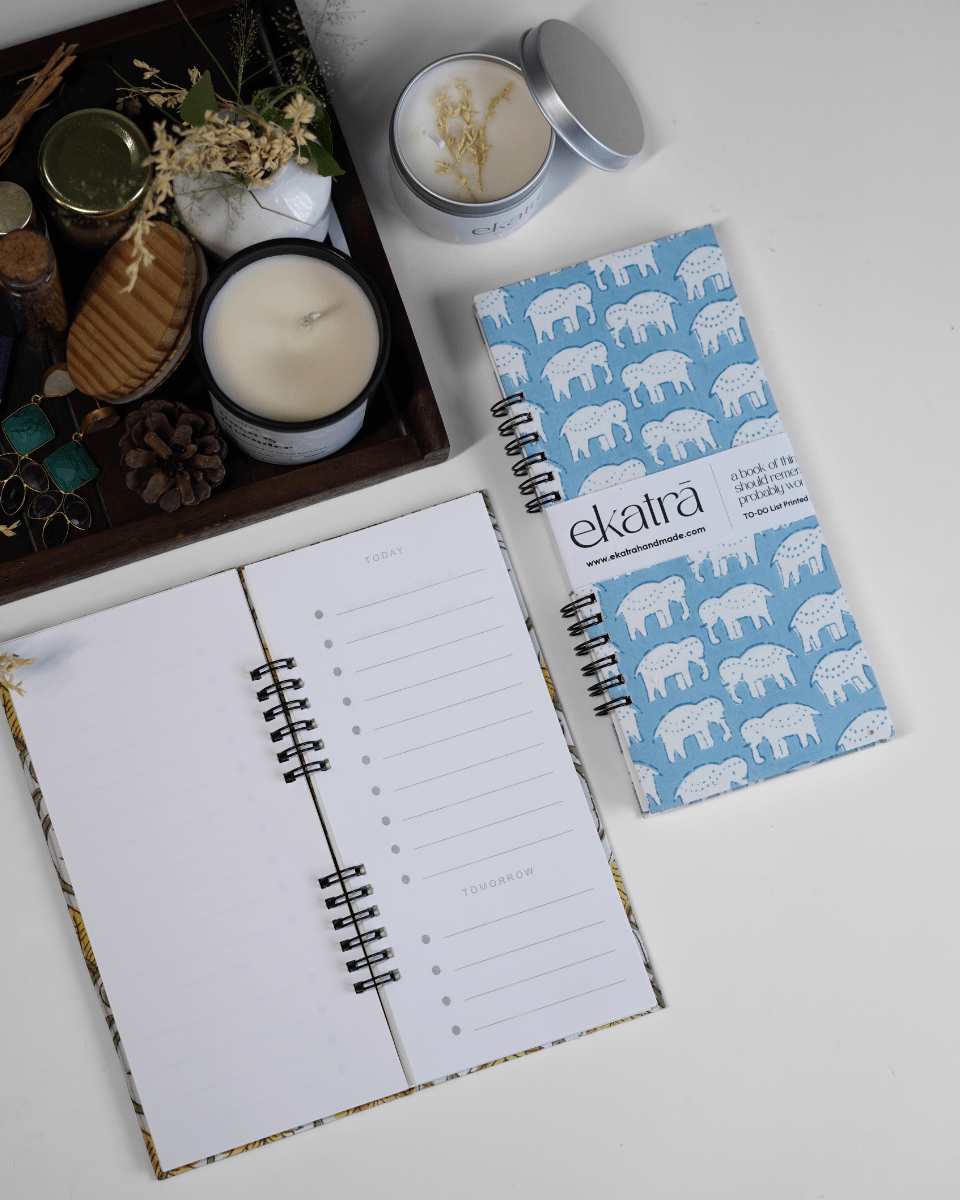 Spiral-Bound To Do Writing Pad - Six Prints