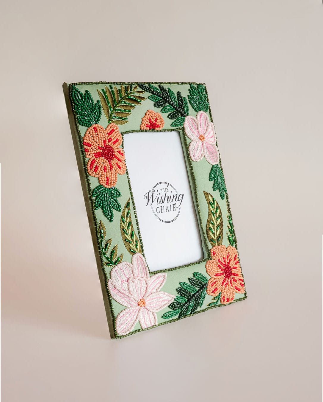 Tropical Paradise Beaded Photoframe
