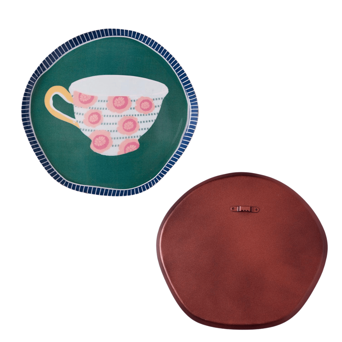 Wall Decor Still Life Metal Wall Plates - Set of 3