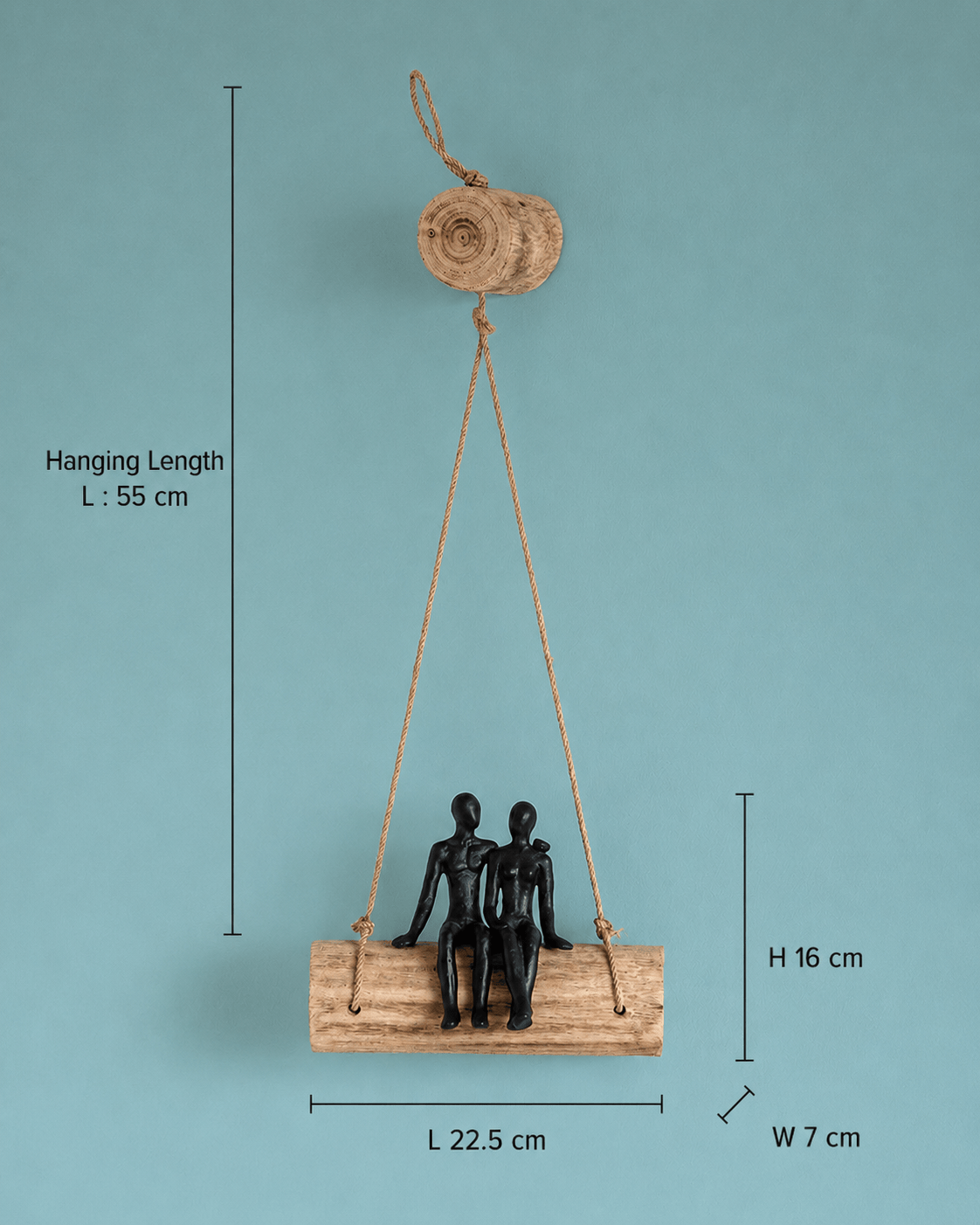 Swingtime Wood & Metal Wall Decor