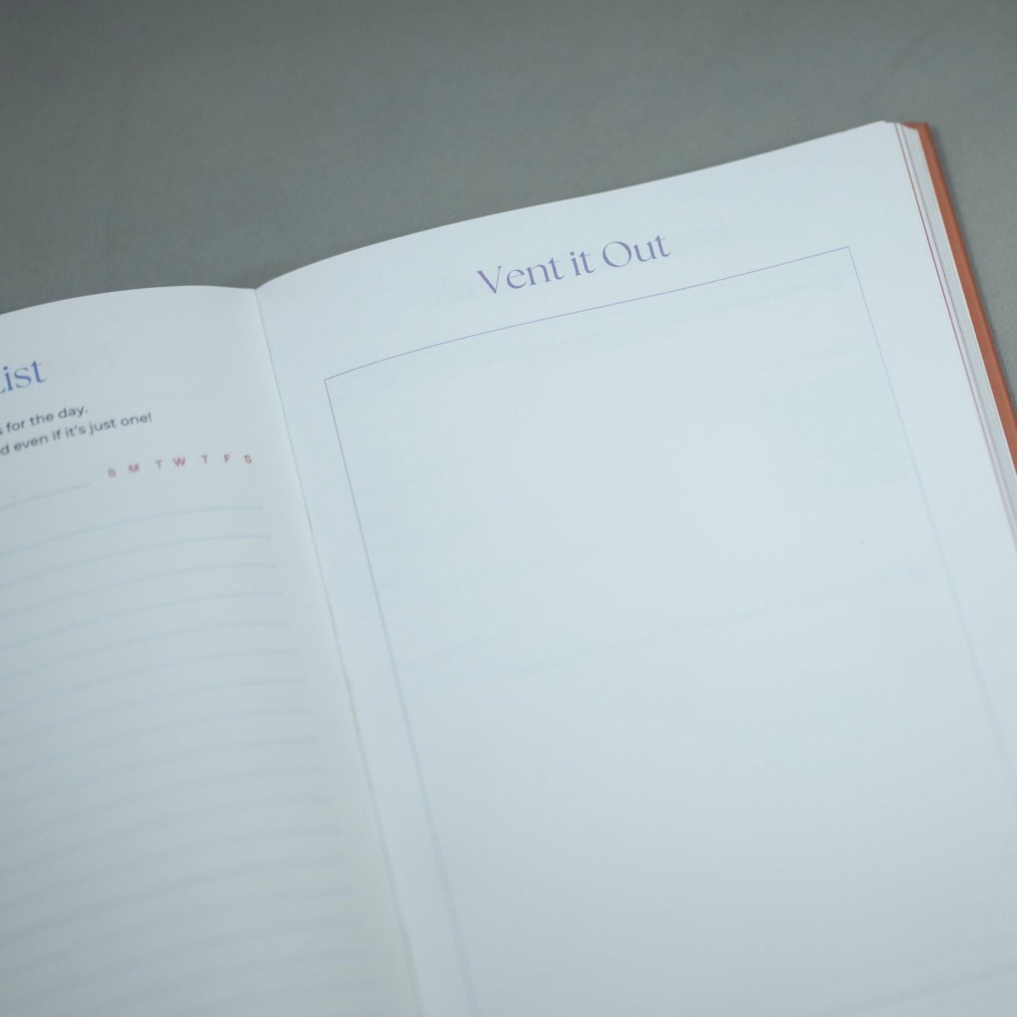 Wire-Bound Journal - A5 Guided Wellness Prompts
