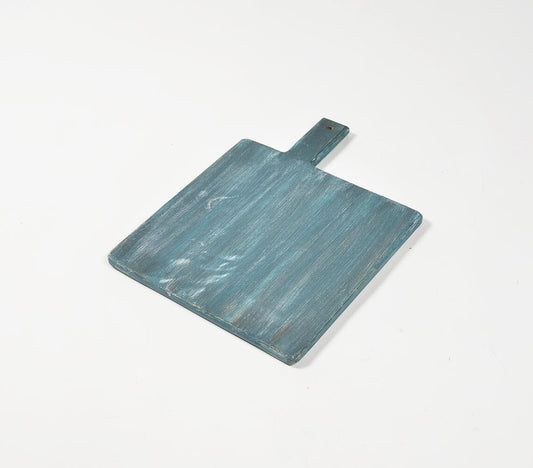 Disterssed Aqua Paddle Cheese board