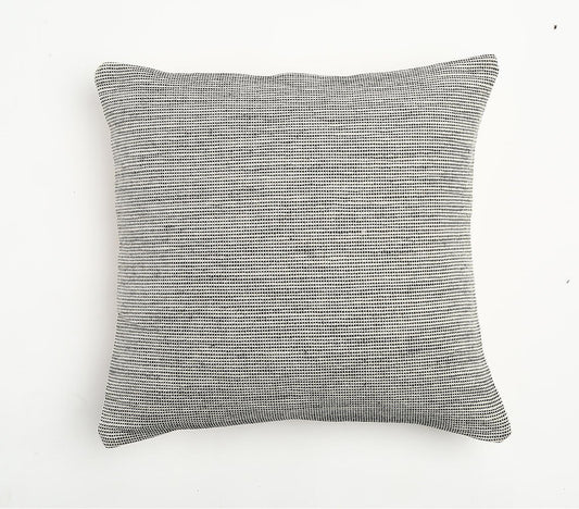 Woven Muted Grey Cushion cover