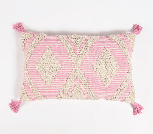 Diamond Bubblegum Lumbar Cushion cover