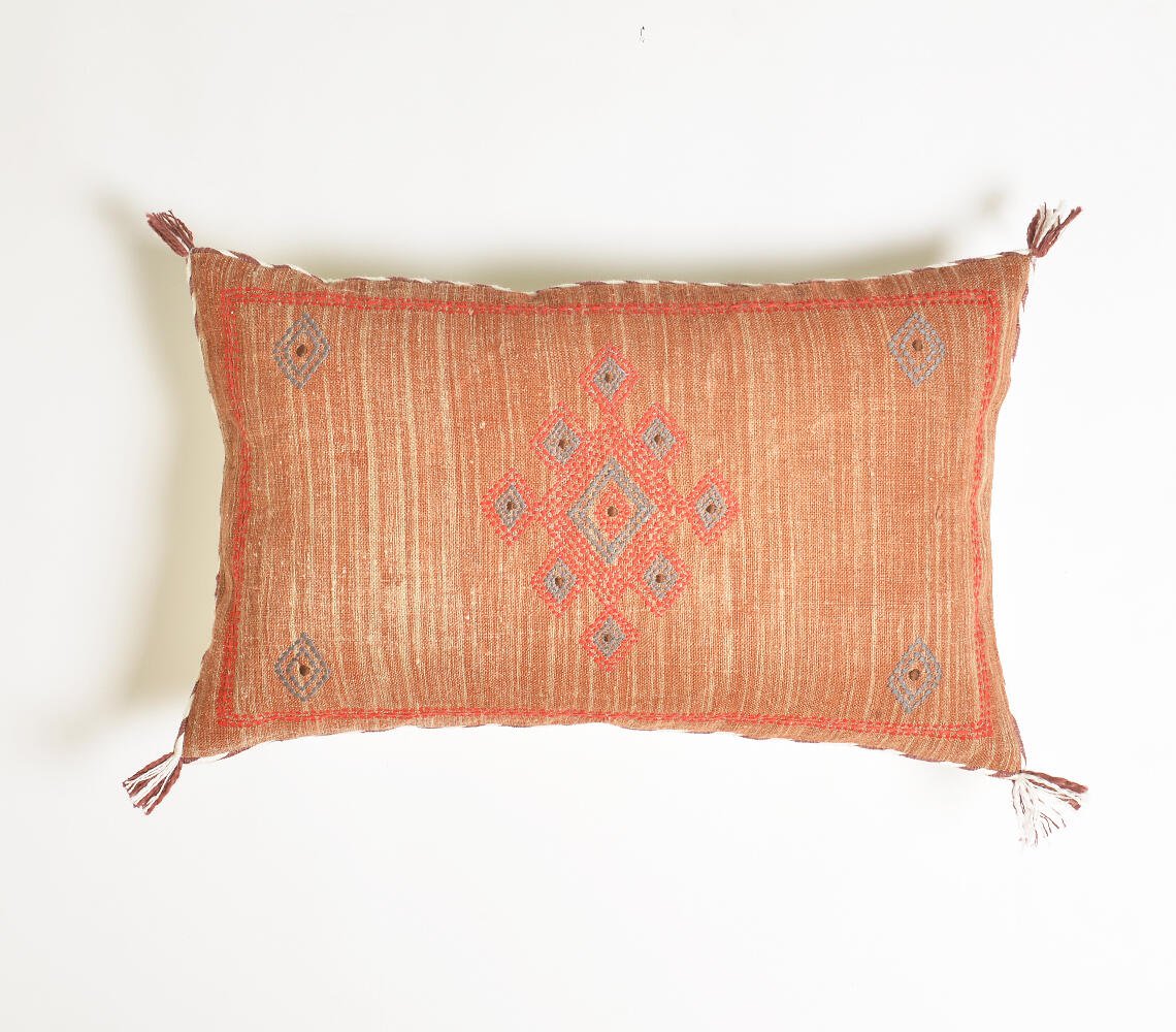 Apricot Lumbar Cushion cover