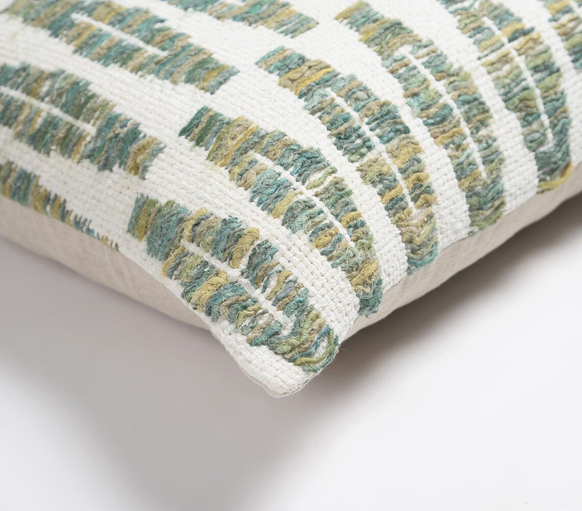 Handwoven Forest Cushion cover