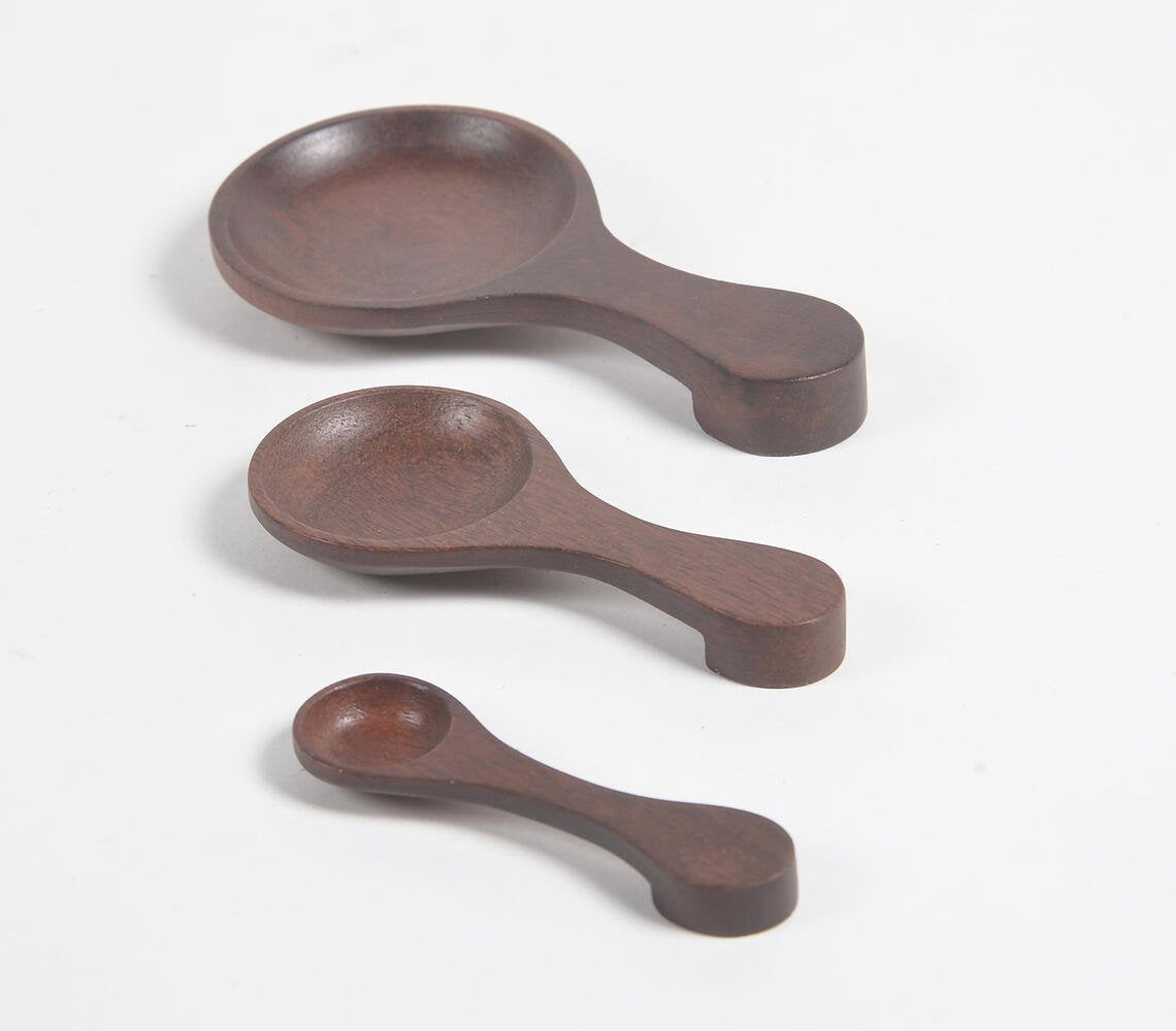 Wooden Classic Measuring Spoons (Set of 3)