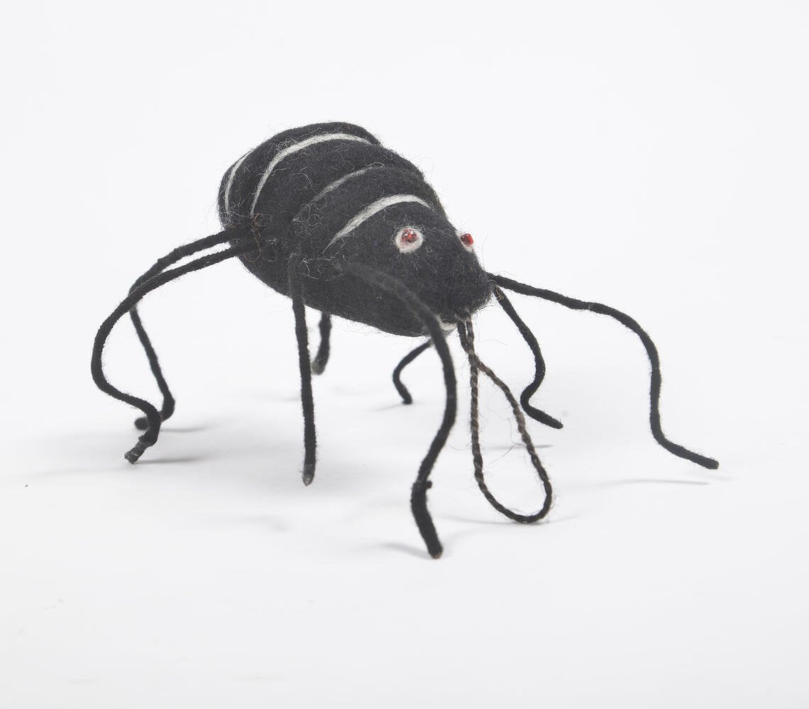 Black Spider Hanging Ornament