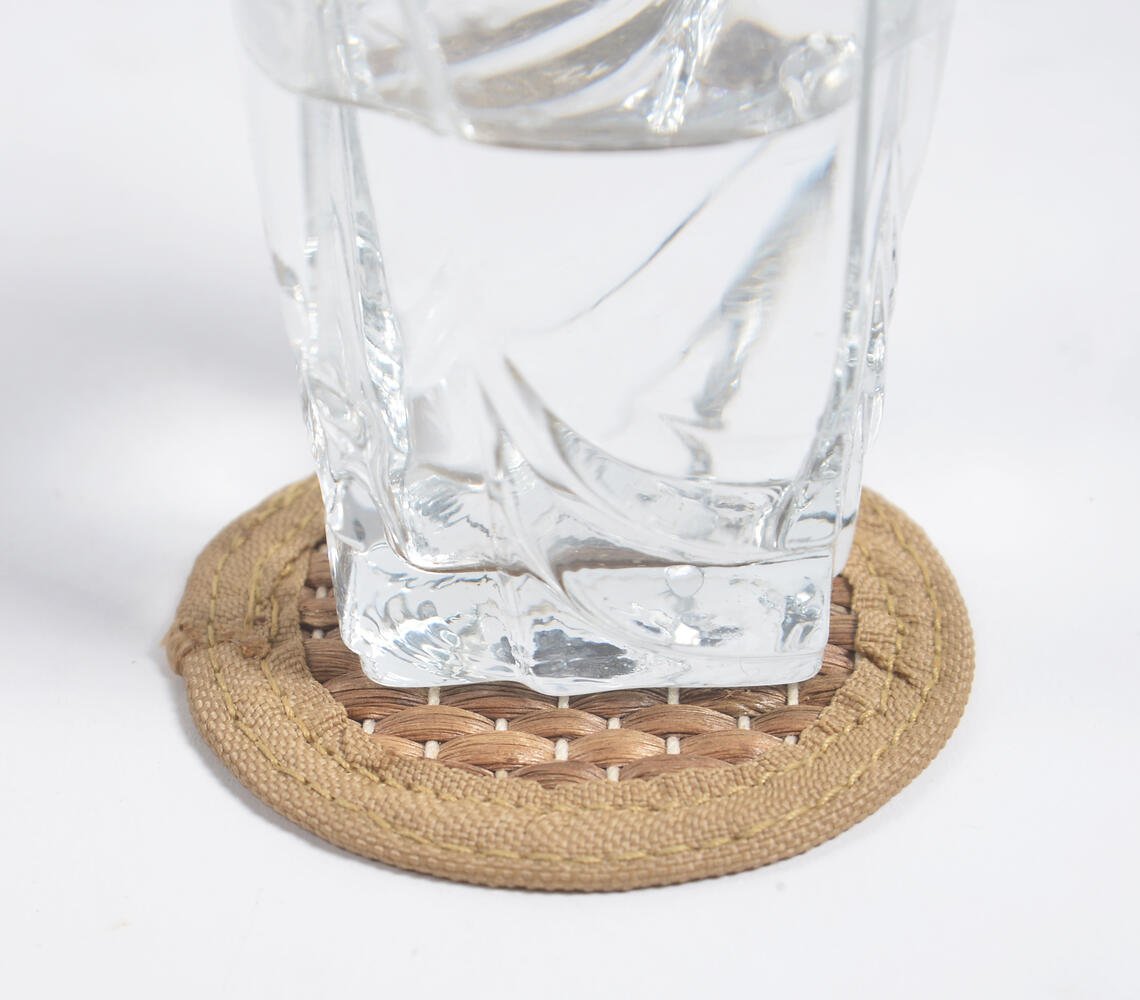 Woven Water Hyacinth Coasters (set of 6)