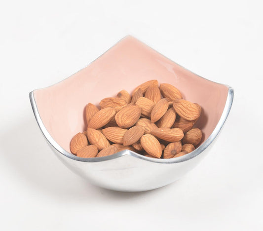 Enamelled Aluminium Pink Fruit Salad Bowl