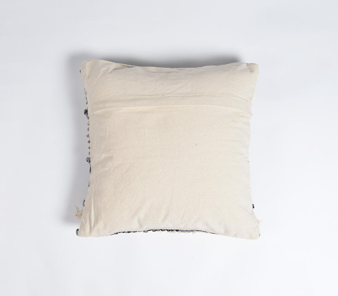 Multi Textured Smoky Cushion cover