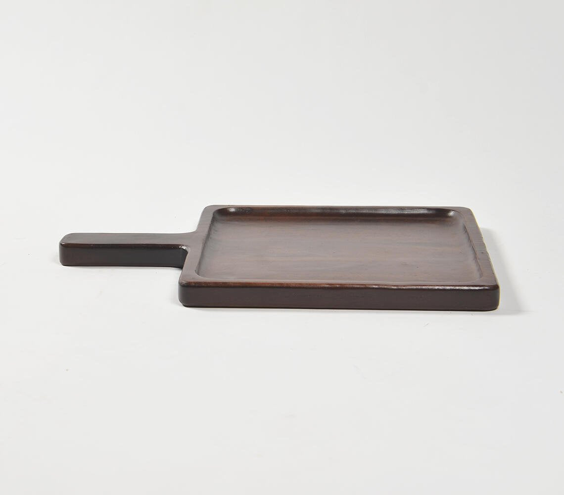 Dark Wooden Cheeseboard