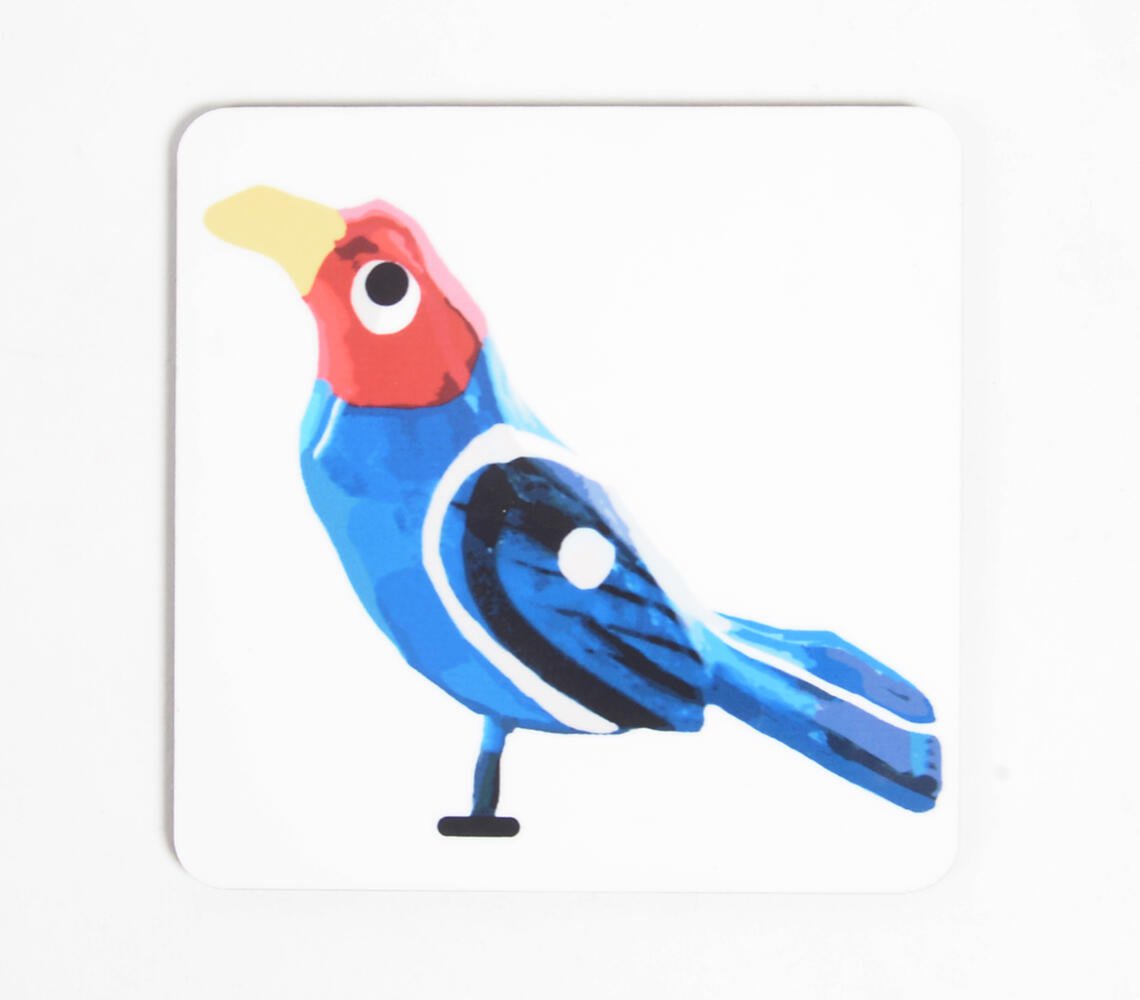 Bird Laminated & laser Cut Coasters (set of 2)