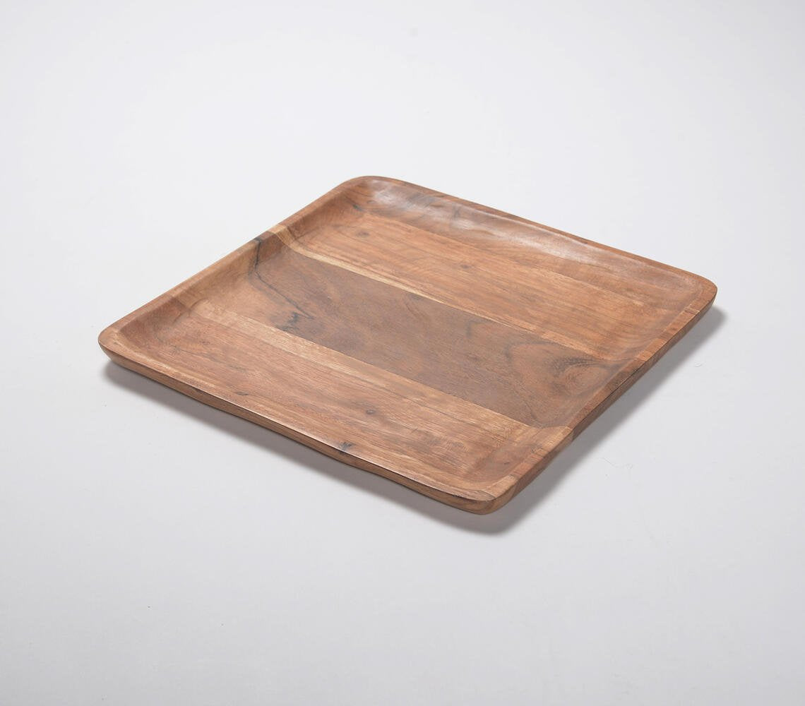 Minimal Wooden Serving Platter