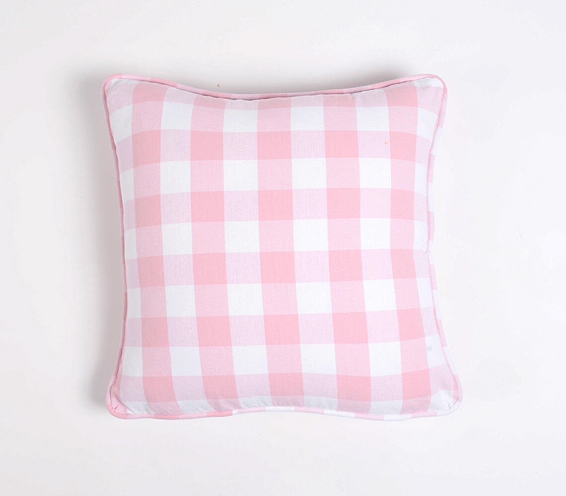 Handloom Cotton Pastel Cushion covers (set of 2)