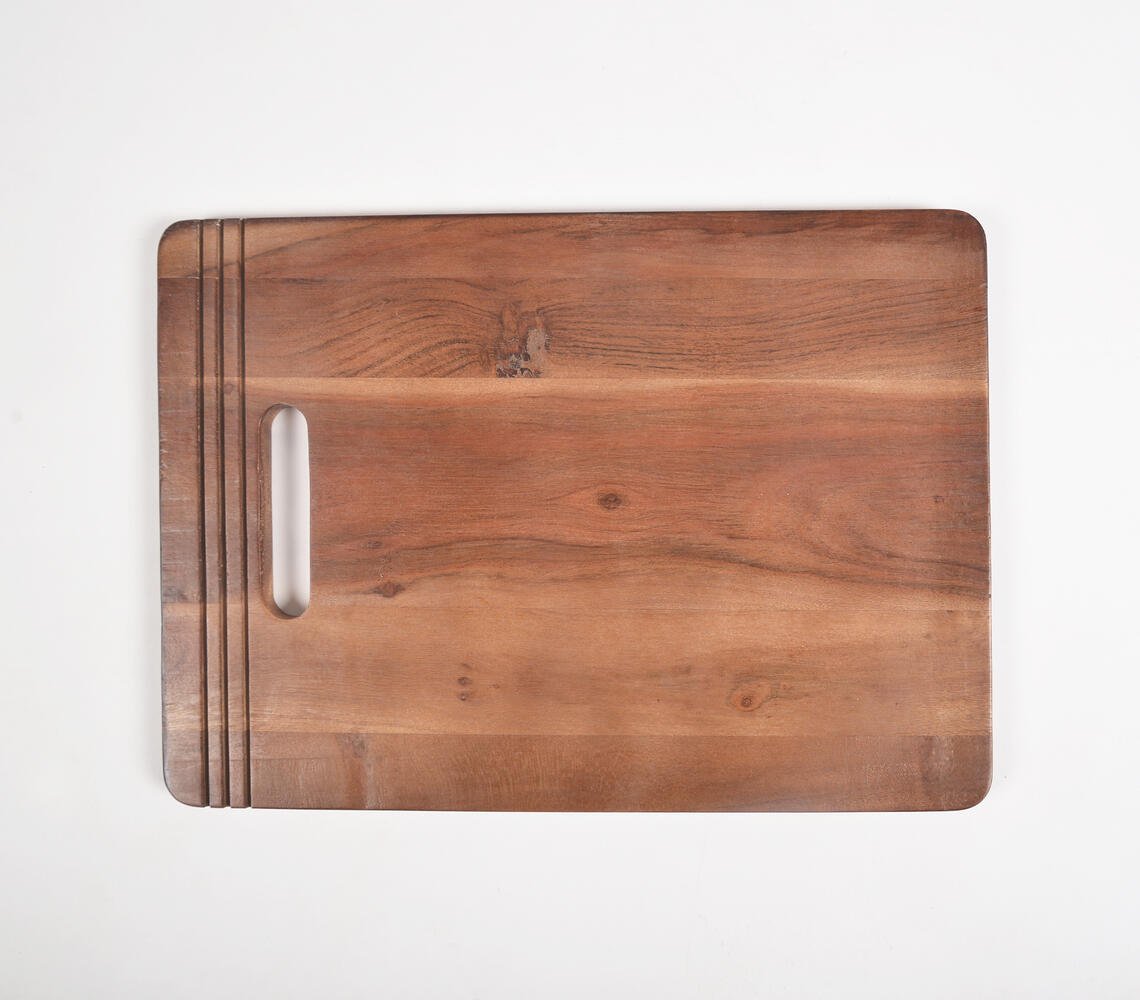 Hand Cut Wooden Cutting Board