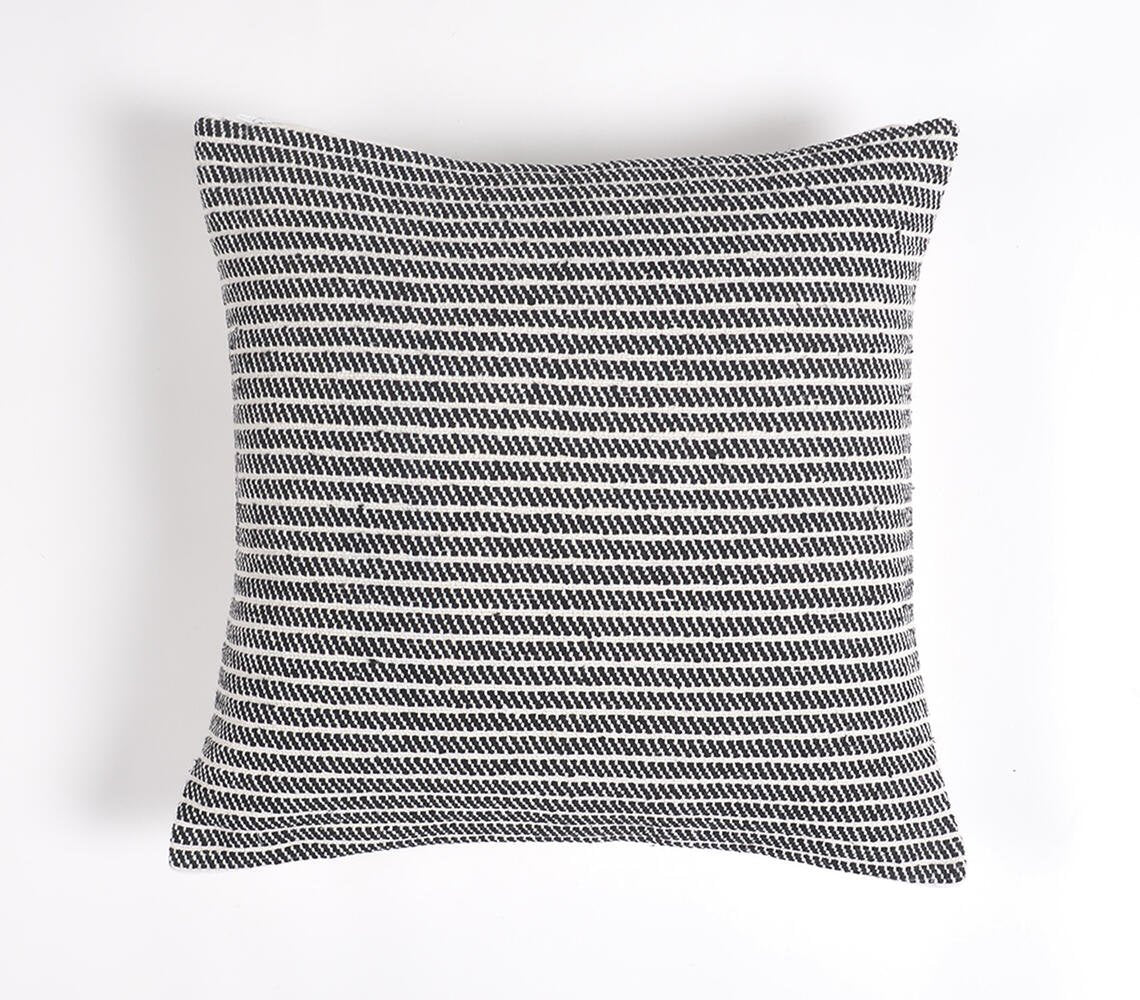 Woven Cotton Cushion cover, 18 x 18 inches