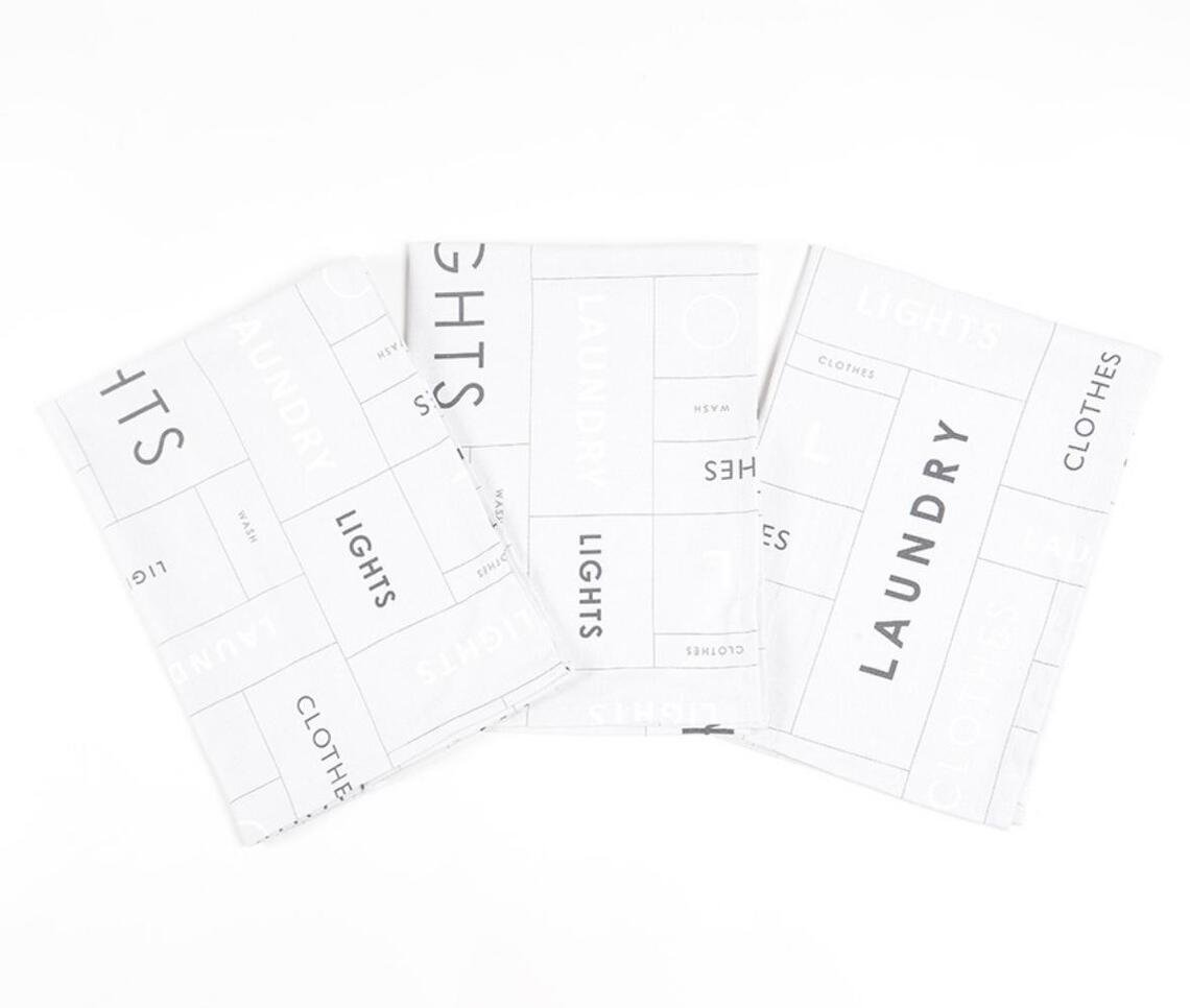 Typographic Kitchen Towels (set of 3)